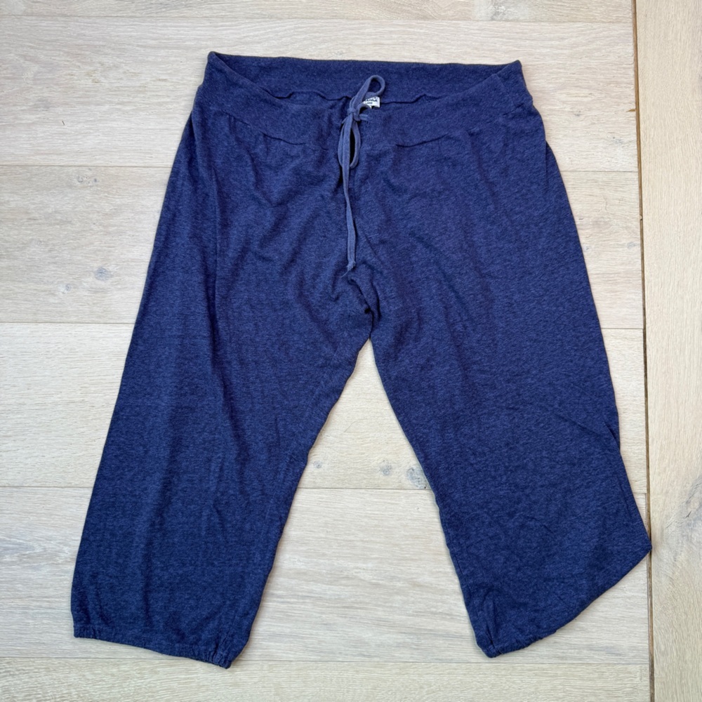 Splendid Women’s Navy Blue Cropped Pant